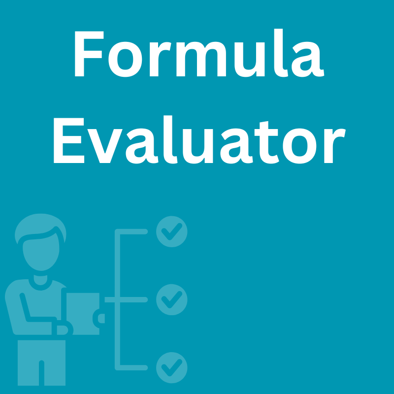 Formula evaluator