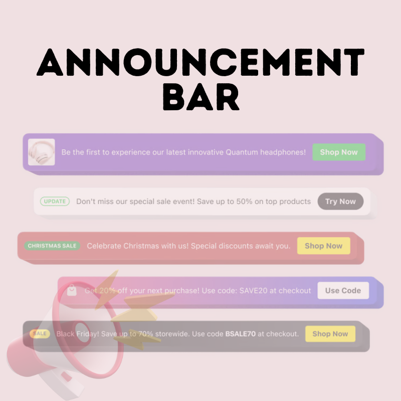 Announcement Bar Pro