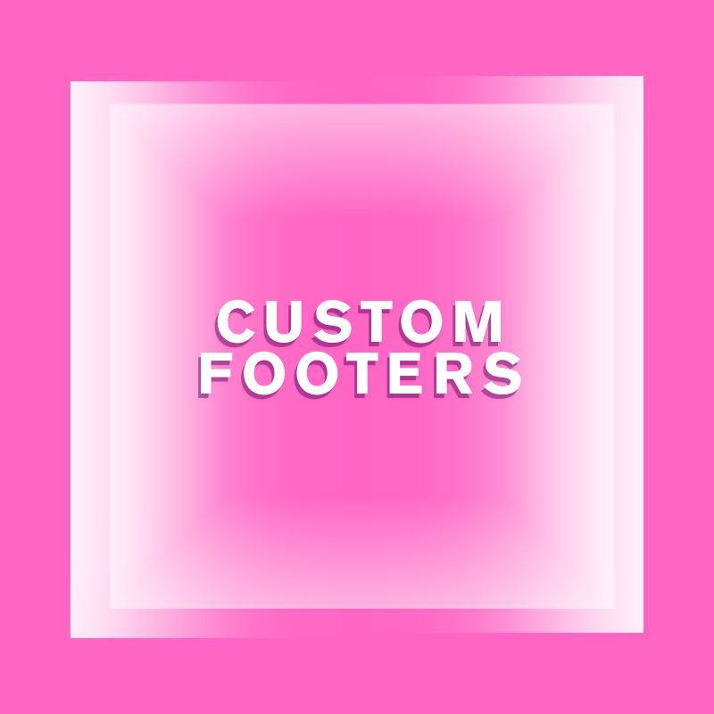 Custom Footer