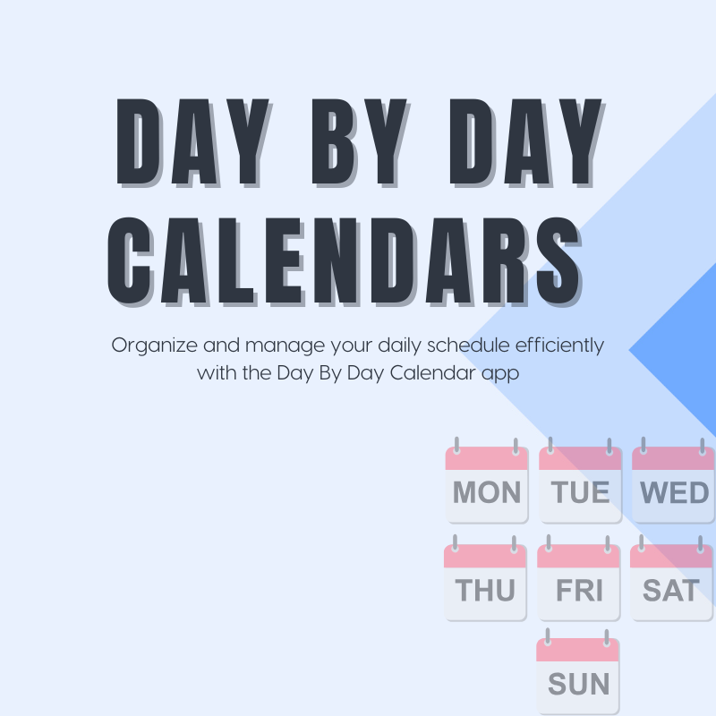 Day by Day Calendar
