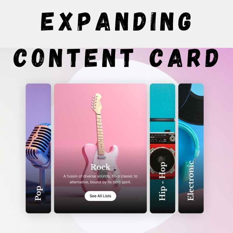 Expanding Content Card