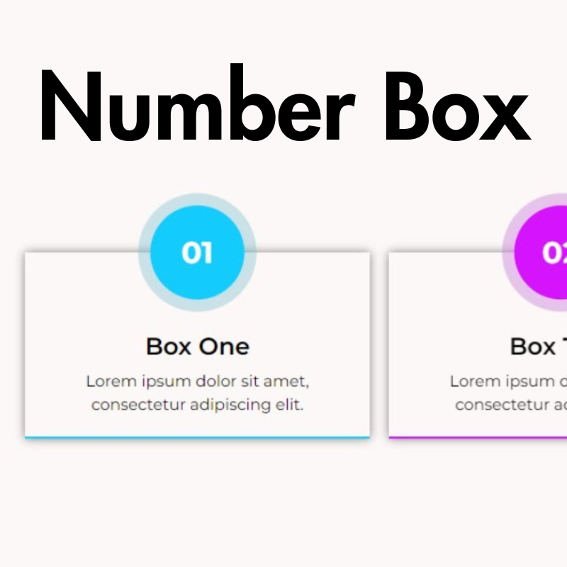 Number Box