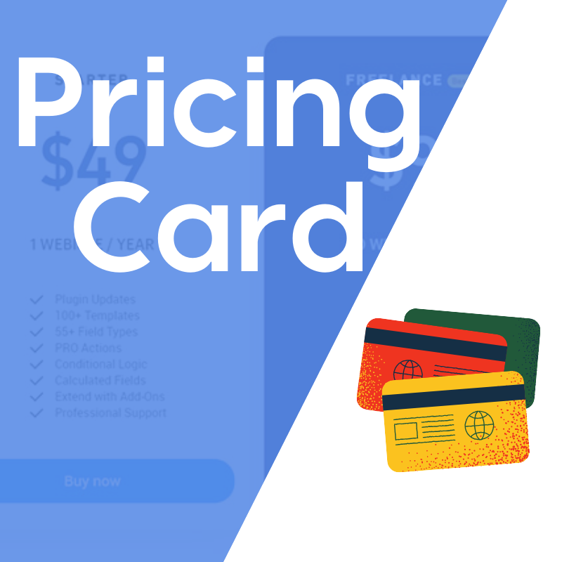 Pricing Card