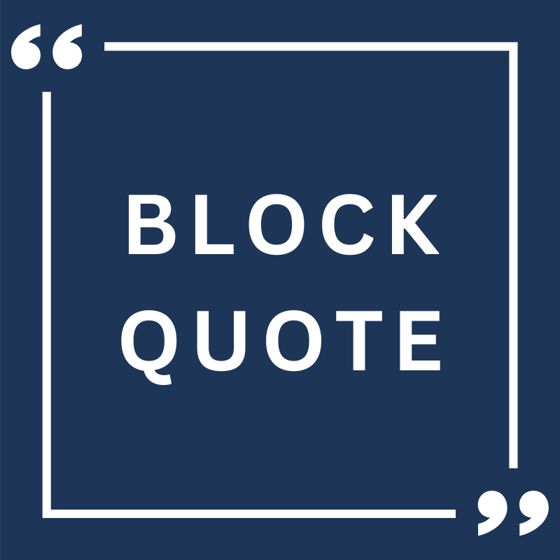 Block Quote