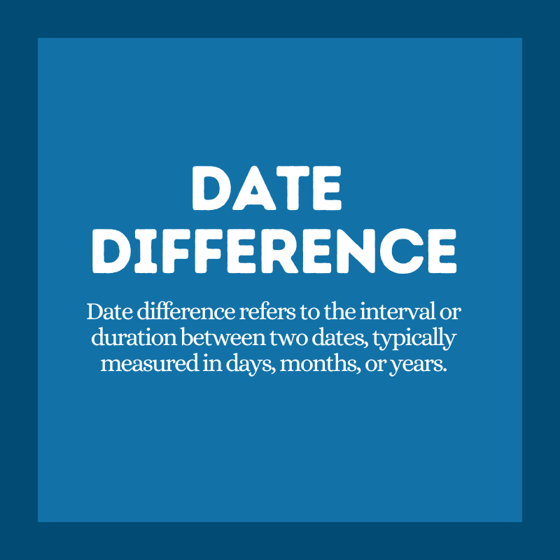 Date Difference 