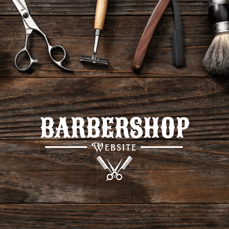 Barbar shop Website - Snapshot App