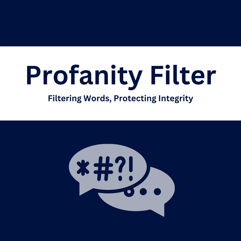 Profanity Filter 